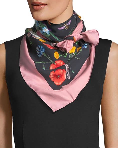 neiman marcus gucci scarf|Neiman Marcus Gucci pattern scarf.